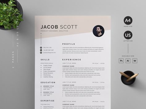 Interior Design Cv, Design Company Names, It Cv, Professional Cover Letter, Resume Design Professional, Design Cv, Resume Cover Letter, Graphic Design Company, Cv Design