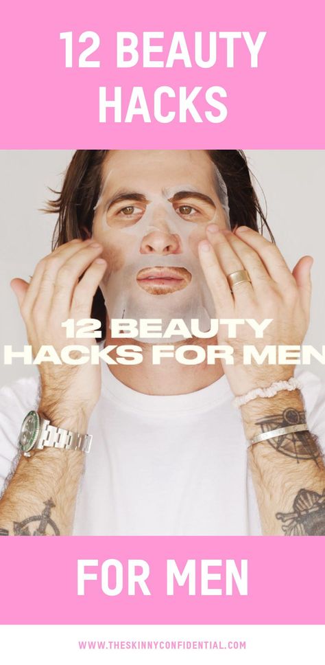 Today The Skinny Confidential team is back to talk about Lauryn’s favorite beauty hacks, but for men. One of the most common misconceptions is that men don’t care about things like skincare, hair care, good grooming, & so on. Well guess what? They do. Beauty is NOT exclusive to women & there are tons of men out there who are also on the hunt for the best hacks & products to make things like skincare & grooming easier. Hacks For Men, Best Hacks, Mens Hair Care, Grooming Tips, Beauty Games, Skin Complexion, Moisturizer For Dry Skin, Body Love, Ingrown Hair