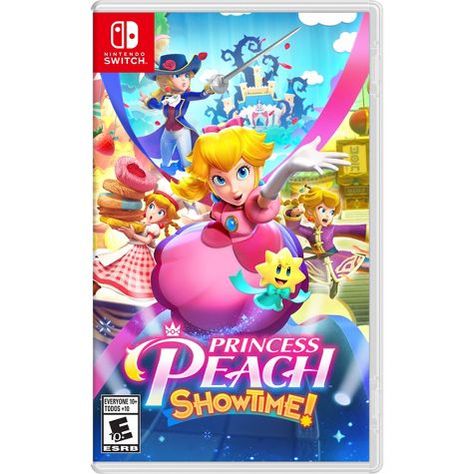 Princess Peach: Showtime! - Nintendo Switch : Target Princess Peach Showtime, Nintendo 3ds Games, Nintendo Princess, Video Game Genre, Single Player, Nintendo 3ds, Save The Day, Christmas 2024, Christmas Wishlist