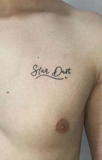 Star dust tattoo Star Dust Tattoo, Dust Tattoo, Stardust Tattoo, Star Dust, Cute Tiny Tattoos, Side Tattoos, Tiny Tattoos, Stardust, Infinity Tattoo