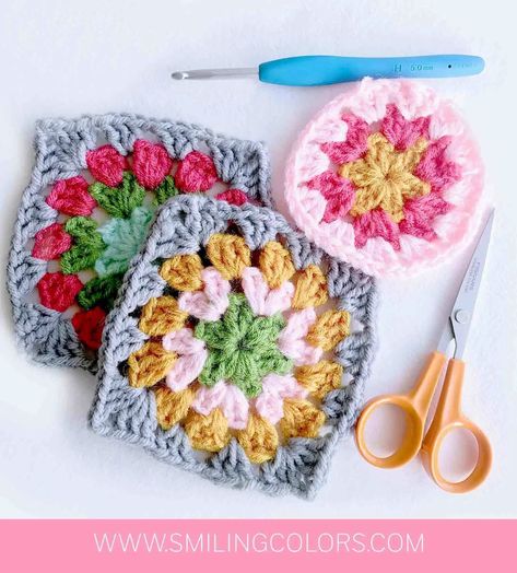 granny square circle center pattern Granny Square Circle, Granny Circle, Square Crochet Pattern, Circle Crafts, Diy Doll Miniatures, Linen Stitch, Crochet Circles, Square Crochet, Granny Squares Pattern