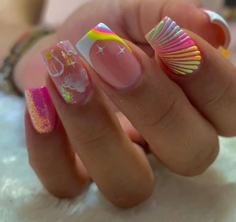 slay holi with these nail art designs #happyholi #holi #festvil #holi Holi Special Nail Art Design, Holi Nails Design, Holi Special Nail Art, Holi Nail Art Design, Holi Nails Art, Holi Nails, Printable Nail Art Templates, Baby Nail Art, Lilac Nails Design