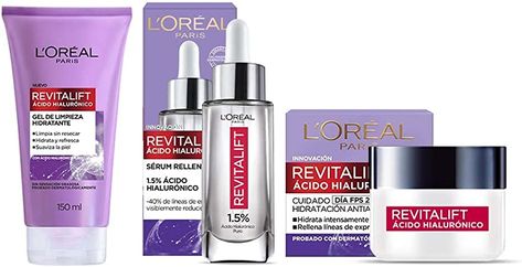 Revitalift Loreal, Loreal Cream, Loreal Skin Care, Loreal Revitalift, Hyaluronic Acid Serum, Day Cream, Body Skin Care Routine, Loreal Paris, The Skin