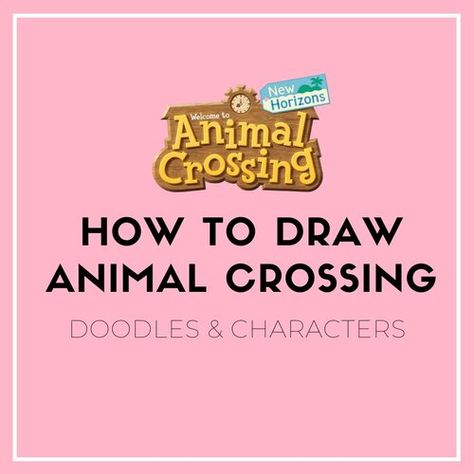 How to Draw Animal Crossing Doodles — Sweet PlanIt Animal Crossing Doodles, Spring Doodles, Animal Crossing Hair, Journal Doodling, Doodle Tutorial, Doodle For Beginners, Word Doodles, Doodles Easy, Doodles To Draw