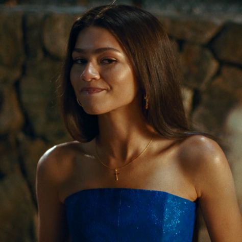 Zendaya - Tashi Duncan Zendaya Blue Dress Challengers, Tashi Duncan, Zendaya Challengers, Blue Orangeade, Angel Princess, Zendaya Style, Zendaya Coleman, Fashion Tv, Black Culture