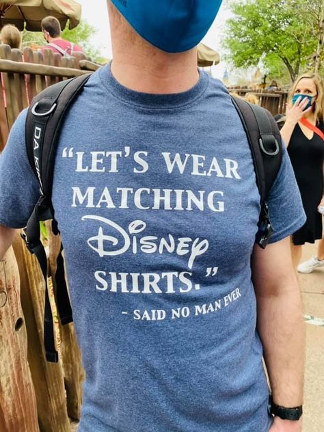 Creative Disney Shirts, Funny Disney Family Vacation Shirts, Family Disney Trip Shirts Ideas, Most Likely To Disney Shirts, I Dont Do Matching Shirts Disney, Christmas Disney Vacation Shirts, Family Disney Shirts Funny, Birthday Disneyland Shirts, Disney Trip Shirt Ideas