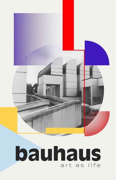 Colorful Bauhaus Inspired Poster - Adobe Spark Post Bauhaus Design Graphic, Social Graphics, Bauhaus Inspired, Adobe Express, Bauhaus Art, Bauhaus Design, Title Design, Ui Design, Presentation