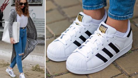 Adidas Superstar Outfit, Outfit Adidas, Adidas Outfit, Adidas Superstar Sneaker, Spring Summer Outfits, Adidas Sneakers, Summer Outfits, Spring Summer, Street Style