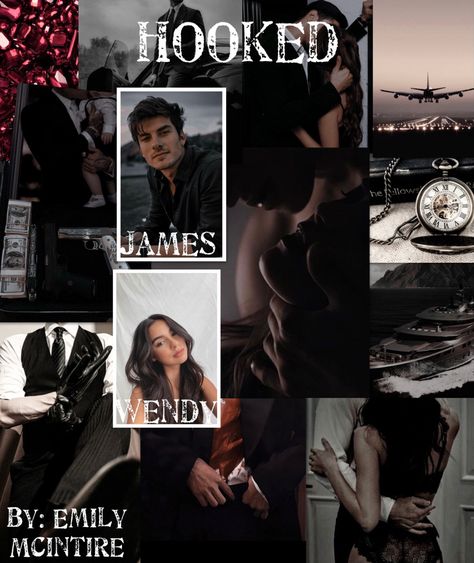 Dark romance aesthic Hooked A Never After Novel Aesthetic, Hooked Emily Mcintire Characters, Emily Mcintire Hooked, Hooked By Emily Mcintire Aesthetic, Hooked Fan Art James And Wendy, Hooked Fan Art, Hooked Emily Mcintire Book Aesthetic, Hooked Emily Mcintire Aesthetic, Hooked Book Aesthetic