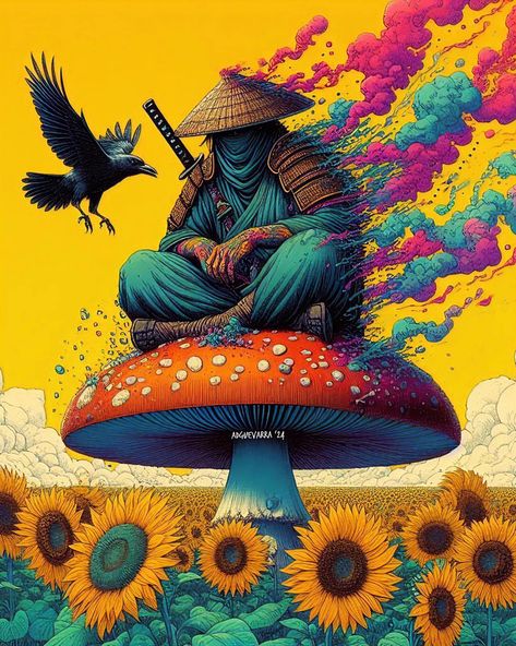 Mushroom Trip Visuals, Mushroom Trip, Temple Artwork, Trippy Drawings, Beer Art, Psychadelic Art, Peace Illustration, Trippy Wallpaper, Dope Cartoon Art