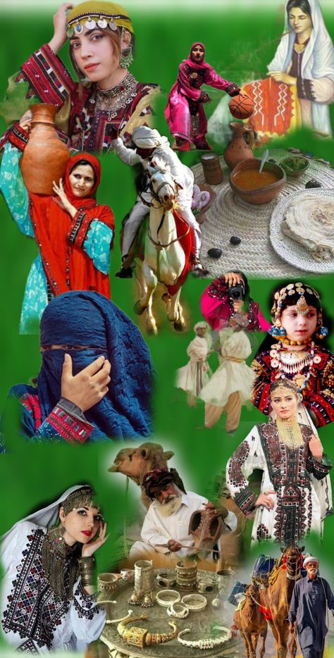 Balochistan Culture, Balochi Culture, Cultural Pictures, Balochi Dress, Picture Collage, Pakistan, Festival, Quick Saves