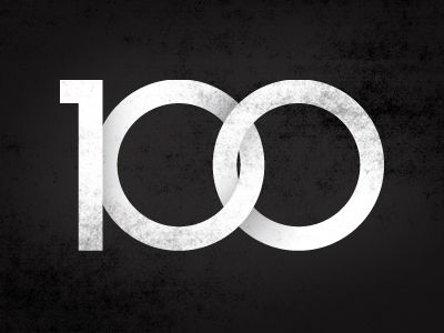 100 100 Years Celebration, Numbers Typography, Creative Book Covers, 100 Logo, Broken Screen Wallpaper, Logo Instagram, 50% Logo, Camera Logo, Logo Number