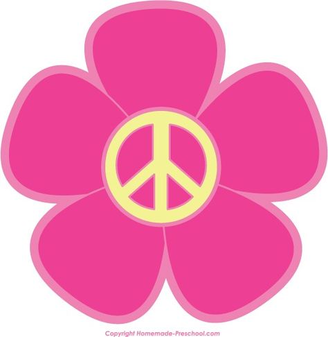 Flower Power Drawing, Peace Sign Party, Flower Power Pin, Peace Sign Clipart, Peace Sign With Flowers, Flower Power Party, Bridal Show Booths, Flower Power Hippie, Peace Sign Art Hippie Flower Power