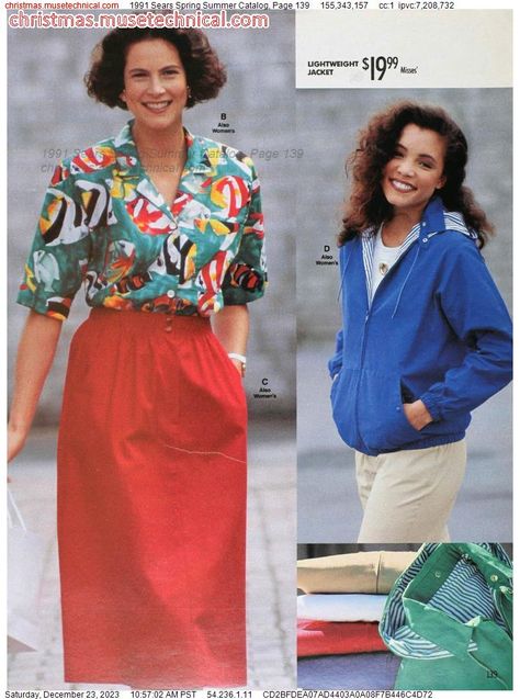 90s Fashion Women, 70 Fashion, Sears Catalog, Steel Magnolias, 80s And 90s Fashion, Retro Stuff, 80s Outfit, 90's Fashion, 1990s Fashion