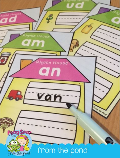 Word Family List 1st Grade, Word Family Activity, Word Families Activities, Word Families For Kindergarten, Teaching Word Families Kindergarten, Word Family Activities, From The Pond, Pre Kindergarten, Summer School