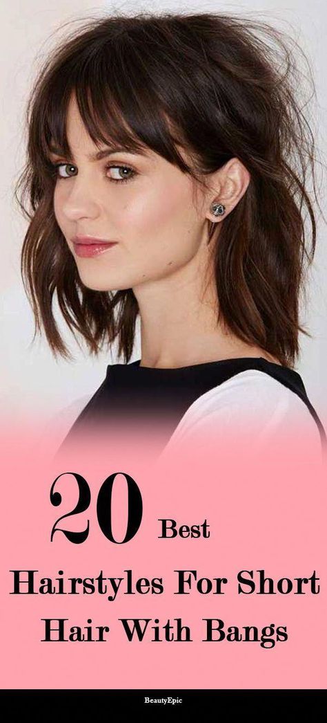 Best Hairstyles For Short Hair, Shoulder Length Hair With Bangs, Lob With Bangs, Front Bangs, Short Haircuts With Bangs, Bob Hairstyles With Bangs, Choppy Bob Hairstyles, Short Hairstyles For Thick Hair, Good Style