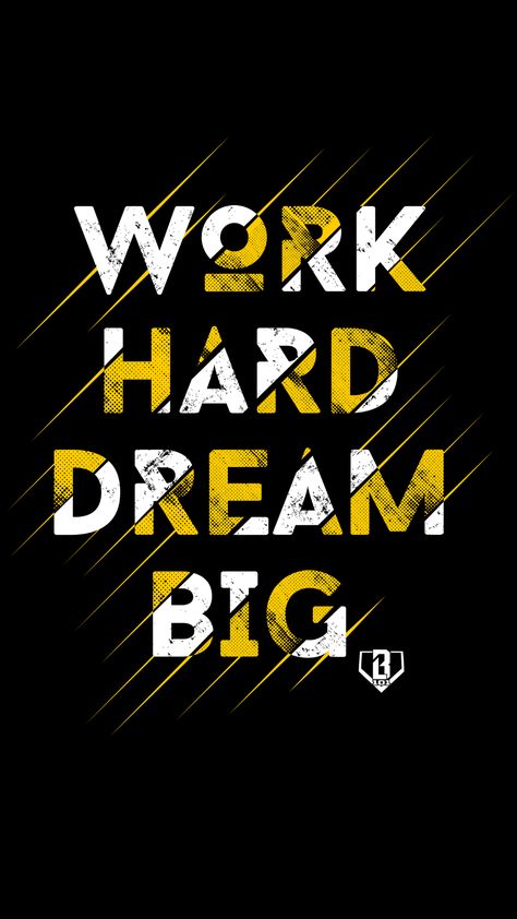 Wallpaper Wednesday - Work Hard Dream Big Put In The Work Wallpaper, Work Out Wallpaper, Wallpaper Dream Life, Work Hard Wallpaper, Gym Graphic Design, Working Wallpaper, Dream Big Wallpaper, Hard Work Images, Work Hard Quotes