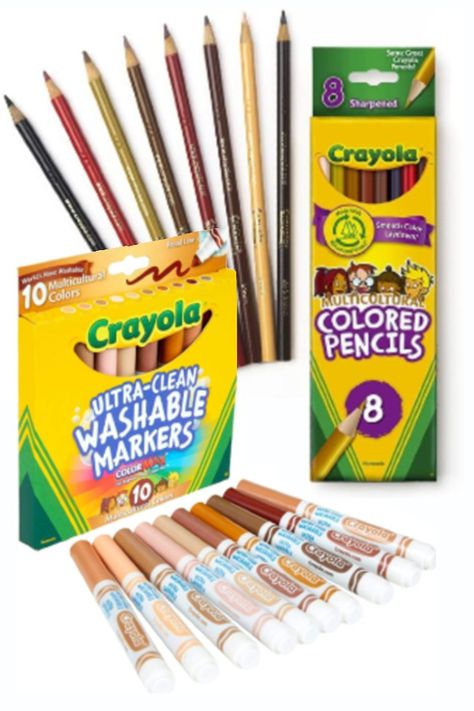 Teachers And Educators Can Receive Free Colors of The World Crayons. Here's How. Markers Crayola, Colors Of The World Crayola, Crayola Twistables, Twistable Crayons, Vintage Crayola Crayons, Different Skin Tones, Free Teacher, Nonprofit Organization, World Of Color