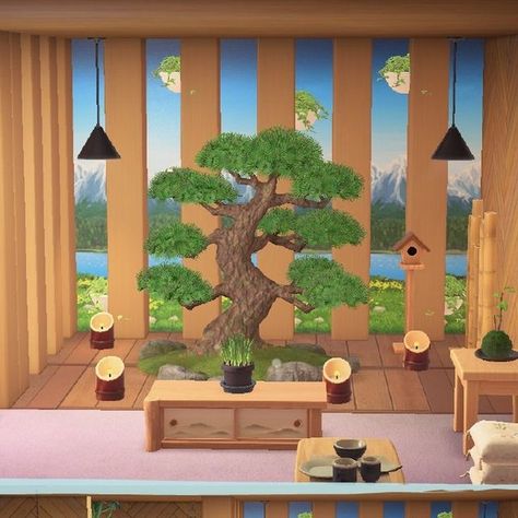 Zen Design, Tree Designs, Pine Tree, Design Style, Neutral Colors, Animal Crossing, Zen, Cupcake, Flooring