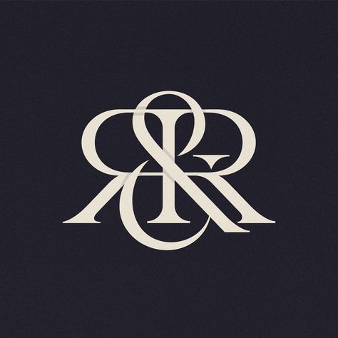 These decorative fonts are typically styled with ornaments or patterns. Letter D Logo Design Ideas, R&r Logo, Luxury Monogram Logo, Monogram Logo Design Typography, Rk Monogram, 3 Letter Logo Design, Luxury Brand Logo Design, R Font, Monogram Branding