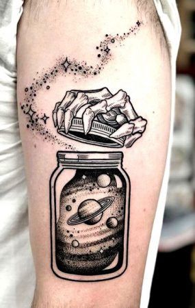 30 BEST TATTOO IDEAS FOR MEN IN 2020 | by Tattoo Ideas | Medium Planet Tattoos, Tattoo Zeichnungen, Inspiration Tattoos, Mother Tattoos, Tattoo Machines, Small Tattoos For Guys, Tattoo Cover, Up Tattoos, Tattoo Life