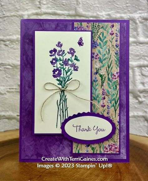 Su Painted Lavender, Stampin Up Painted Lavender Cards, Perennial Postage Stampin Up Cards, Stampin Up Painted Lavender, Stampin Up Perennial Lavender, Perennial Lavender Stampin Up Cards, Painted Lavender Stampin Up Cards, Lavender Bundle, Lavender Stamp