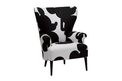 Ethan Allen's New Disney Collection Is Playful & Sophisticated #refinery29 http://www.refinery29.com/2016/10/125115/ethan-allen-disney-collection#slide-3 Mickey Mouse Chair, Casa Disney, Ethan Allen Furniture, Deco Disney, Disney Furniture, Family Room Furniture, Disney Rooms, Inspired Furniture, Disney Home Decor