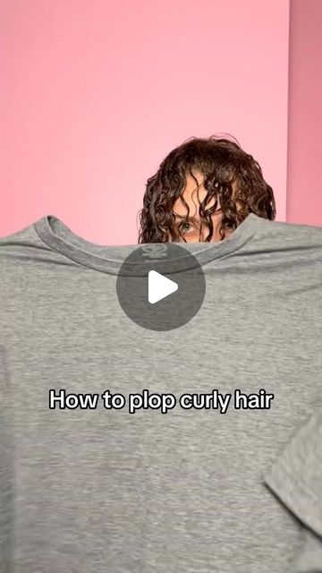 Miribel Naturals | Curly hair products on Instagram: "How to plop your curly hair with a big T-shirt.

#curlyhair #naturalhair #frizzfree" Curly Hair Tshirt Wrap Natural Curls, Tshirt Plopping Curly Hair, T Shirt Plopping Curly Hair, How To Wrap Curly Hair At Night T Shirt, Plopping Hair With Tshirt, Plopping Curly Hair Tshirt, Hair Plopping Tshirt, How To Plop Curly Hair T Shirts, How To Plop Curly Hair