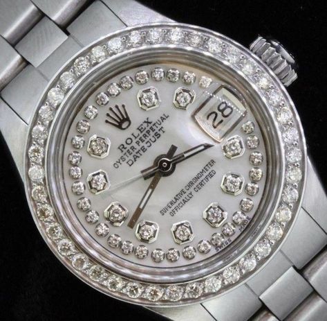 $4488 • Buy Rolex Ladies Date Datejust Oyster Stainless Steel Diamond Dial Bezel Watch Rolex Watch Price, Cheapest Rolex, Rolex Watches For Sale, Rolex Oyster Perpetual Date, Rolex Milgauss, Used Rolex, Bezel Watch, Rolex Watches Women, Buy Rolex