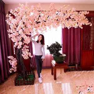 Source indoor decoration 2m artificial pink silk cherry blossom trees for sale on m.alibaba.com Blossom Tree Wedding, Cherry Wedding, Cherry Blossom Party, Indoor Wedding Decorations, Artificial Cherry Blossom Tree, Cherry Blossom Theme, Cherry Blossom Trees, Cherry Blossom Wedding, Sakura Tree