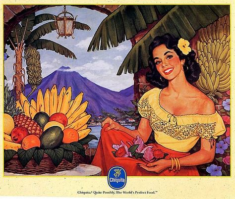 Chiquita United Fruit Company, Puerto Rican Art, Korean Diet, Food Marketing, Fruit Company, Weight Training Programs, Detox Diet Plan, Marketing Poster, Belly Fat Diet