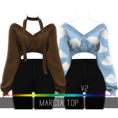 Off Shoulder Jacket, Sim4 Cc, Oversized Cropped Sweater, Sims Clothes, The Sims 4 Pc, Oversized Clothes, Sims 4 Dresses, Sims 4 Characters, Sims4 Clothes