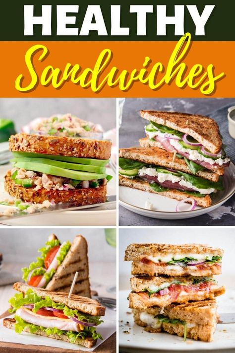 Healthy Sandwiches List Of Dinner Ideas, Healthy Sandwich, Easy Lunch Ideas, Healthy Sandwiches, Dinner Ideas Healthy, Dinner Recipes For Family, Tuna Salad, Easy Lunch, Party Inspo