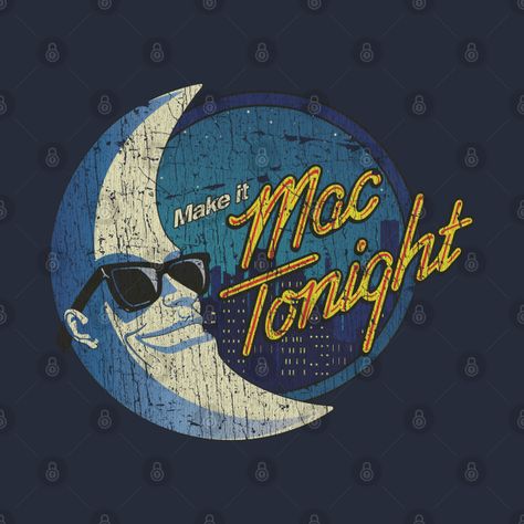 Mac Tonight, Mr Macs, Mack The Knife, Moon Man, Vintage Video, Vintage Video Games, Aesthetic Board, Wall Papers, Man On The Moon