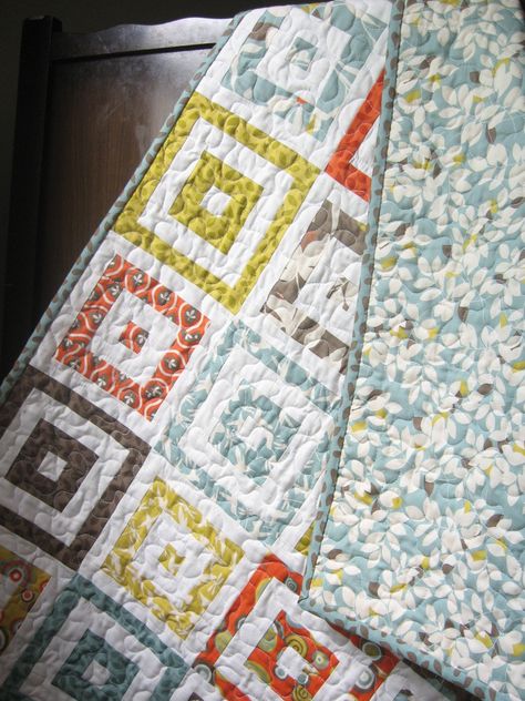 Bullseye blocks by Kersten | Cluck Cluck Sew Cluck Cluck Sew, Orange Quilt, Honey Bun, Log Cabin Quilts, Cozy Quilts, Jellyroll Quilts, Strip Quilts, Heart Quilt, Writing Jobs