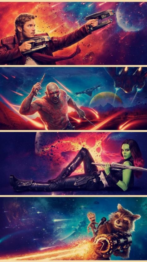 Guardians of the galaxy vol 2 poster News Wallpaper, Gardens Of The Galaxy, Galaxy Movie, Guardians Of The Galaxy Vol 2, Chris Pratt, Marvel Wallpaper, Marvel Memes, Marvel Dc Comics, Marvel Heroes