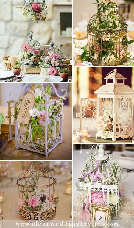 7 Vintage Wedding Centerpieces Ideas for 2022 Couples – Clear Wedding Invites Vintage Wedding Centerpieces, Vintage Country Weddings, Lantern Centerpiece Wedding, Wedding Birdcage, Vintage Centerpieces, Lantern Centerpieces, Budget Ideas, Wedding Floral Centerpieces, Rustic Centerpieces