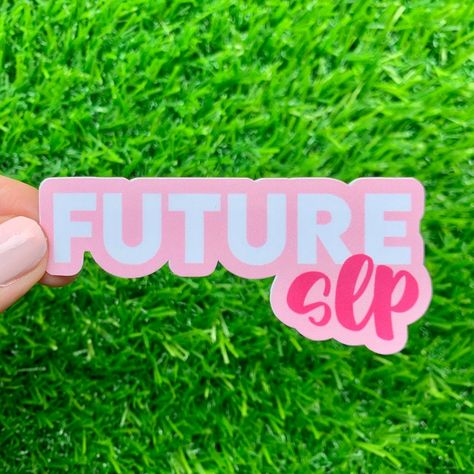 Future Slp Stickers, Speech Therapy Stickers, Speech Language Pathologist Aesthetic, Speech Pathology Aesthetic, Pathology Aesthetic, Slp Stickers, Slp Aesthetic, Slp Student, Communication Disorders