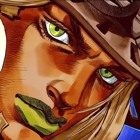 Gyro Zeppeli Smile, Jjba Characters, Anatomy Help, Jjba Manga, Jojos Bizzare Adventure, Jjba Icons, Gyro Zeppeli, Scary Monsters, Ball Run