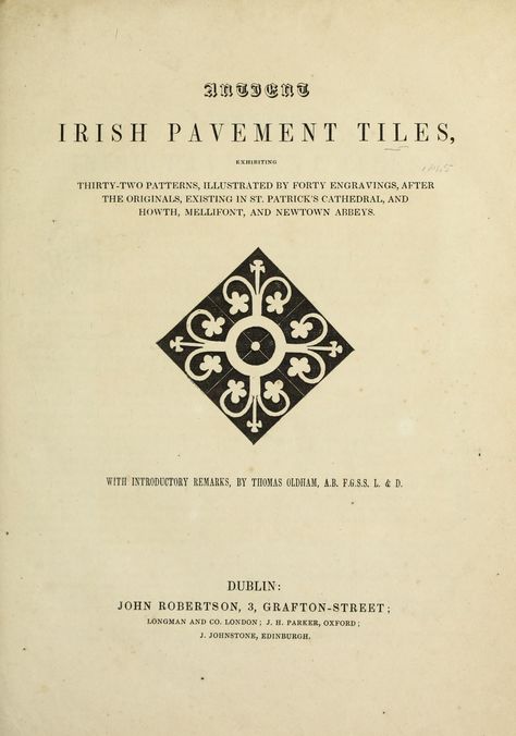 Irish Pattern Design, Ancient Irish Art, Irish Graphic Design, Tile Tattoo Ideas, Irish Folk Art, Pavement Tiles, Ancient Tiles, Irish Pattern, Ancient Irish