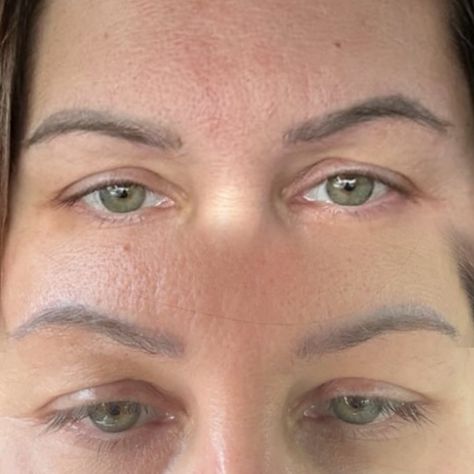 UNDO your old brows! This is just ONE SESSION of saline removal 😍 and WOW! The results speak for itself! •If you’re tired of your old permanent makeup, let’s start fresh with a removal of those old brows and lets make magic happen 🫶🏼✨ My beautiful client Noel, had been unsure for a while on getting them removed or just getting them tattooed over her old microblading. I suggested a removal because her brows were heavily saturated in pigment and the shape she was given was not right for her... Permanent Makeup, Microblading, Let It Be, Makeup, Quick Saves, Make Up