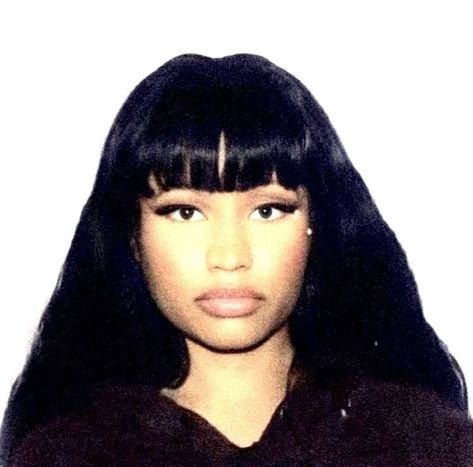 Middle Finger Meme, Shut Up, Nicki Minaj, Black Hair, Bangs, Hair, Black