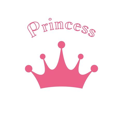 Princess Crown Drawing, Crown Icon, Rosas Vector, Crown Silhouette, Crown Drawing, Pink Crown, Princess Crown, Pink Princess, Premium Vector