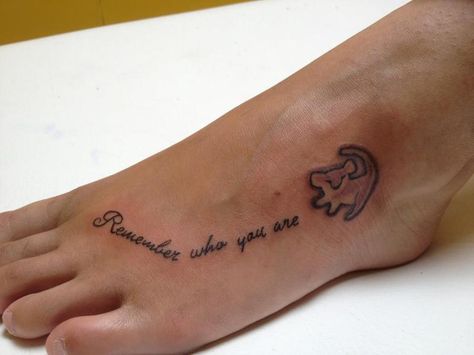 # Le Roi Lion "Rappelles-toi qui tu roi" Roi Lion Simba, Roi Lion, Cat Tattoo Designs, Disney Tattoos, Cat Tattoo, Tattoo Quotes, Tattoo Designs, Lion, Tattoos