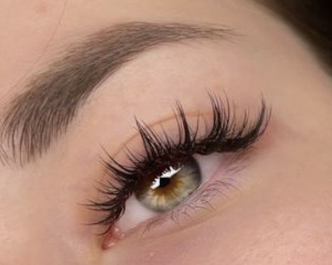 Love the eye popping anime look? Well these lashes provide just the right amount of pull to your upper lid to open your eyes, while also adding the dramatic downward sweep to give your eye that perfect slope. The brows are lightly filled with a natural, soft, clean look. #AVEDAIBW #SoftGlam #AnimeLash #LashInspo #BrowInspo Lash Extensions Doll Eye, Open Eye Lash Extensions, Anime Lashes, Eyelash Curler Refill, Lashes Fake Eyelashes, Lash Extensions Styles, Makeup Books, Perfect Eyelashes, Natural Eyelash Extensions