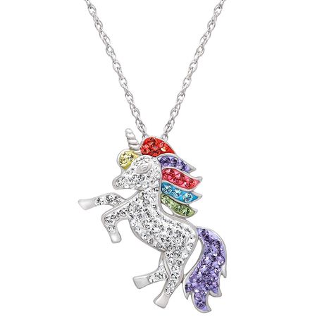 Crystaluxe Unicorn Pendant Necklace with Swarovski Crystals in Sterling Silver >>> Click image to review more details. (This is an affiliate link) #pendantnecklaces Crystal Unicorn, Unicorn Pendant, Unicorn Necklace, Women Health, Orange Light, Unicorn Gifts, Sweater Chain, Girls Necklaces, Tube Beads