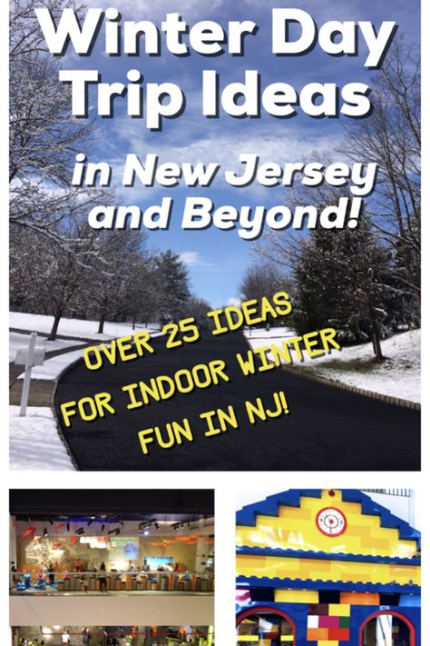 Winter Day Trip Ideas in New Jersey and Beyond: Indoor Winter Fun in NJ Day Trips In Nj, Family Vacation Ideas Kids, Cheap Family Activities, Indoor Date Ideas, Day Trip Ideas, Family Vacation Tshirts, Christmas Activities For Families, Traveling Ideas, Date Activities