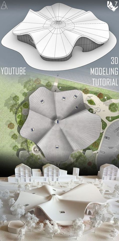 Tensile Architecture Model, Rhino Modeling Design, Earth Architecture Concept, Rhino Subd Architecture, Architecture Student Model, Organic Design Architecture, Rhino Architecture Models, Organic Architecture Model, Rhino Modeling Architecture