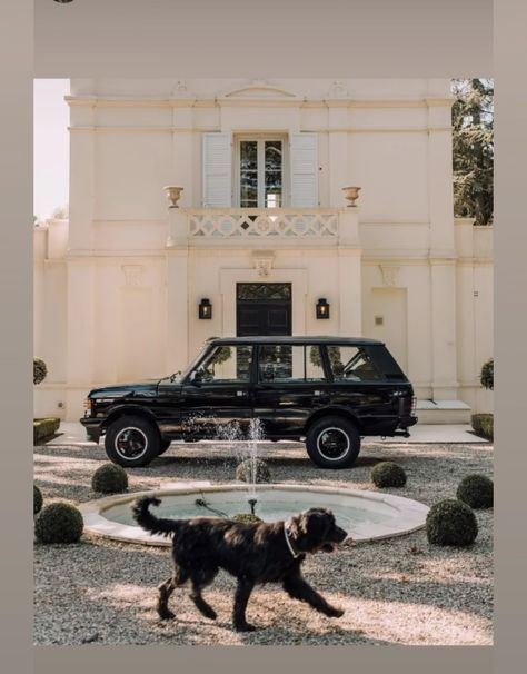 Countryside Photos, Ny Hotel, Classy Cars, French Countryside, Car Posters, Classic Cars Vintage, Old Money Aesthetic, Dog Houses, Hollywood Regency