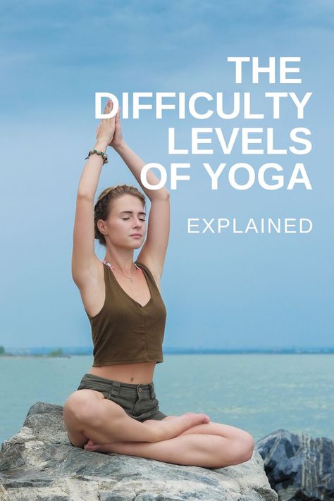 This article explains what you can expect from the different difficulty levels in a yoga class. Not sure if you want to attend beginner or moderate? intermediate or advanced?? Read for guidance! Meditation Beginners, Intermediate Yoga, Yoga Website, Different Types Of Yoga, Burning Calories, Flexibility Training, Increase Heart Rate, Yoga Help, Types Of Yoga